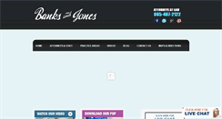 Desktop Screenshot of banksjones.com